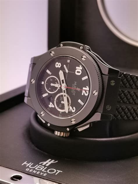 hublot black ceramic big bang|hublot big bang bezel.